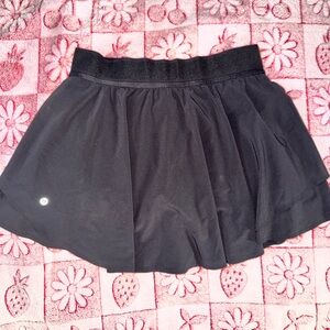 Black Lululemon Skort
